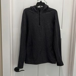 LuLu lemon hoodie…grey and black interwoven